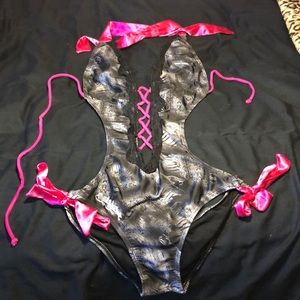 Metal Mulisha Sarina Monokini bathing suit